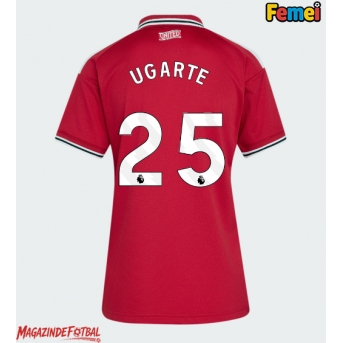 Manchester United Manuel Ugarte #25 Tricou Fotbal Replică 2026-27 Femei Acasa